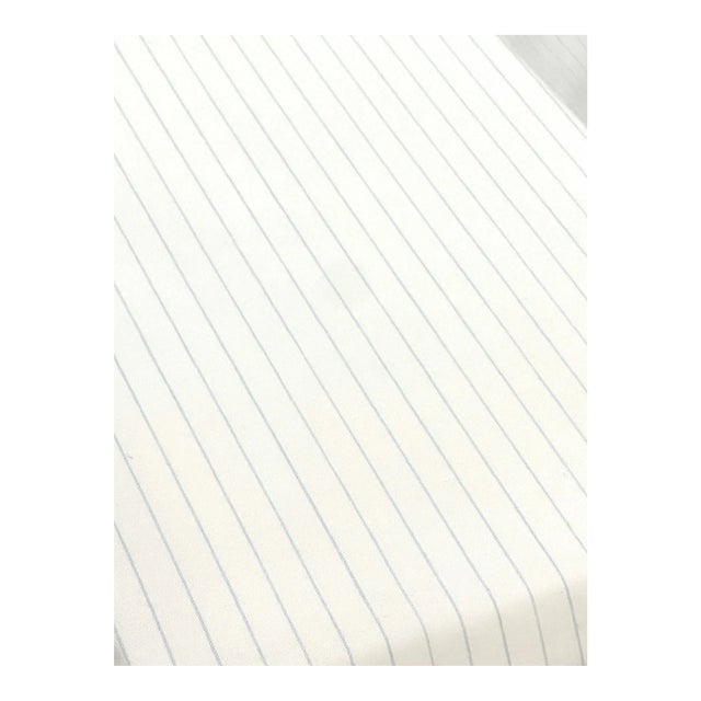 Holland and Sherry Wool Pinstripe "Adair" Fabric - 7 Yards For Sale