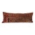 Persian Rug Pillow Cover – Handmade Ethnic Wool on Cotton Cushion -42'' X 16'' For Sale