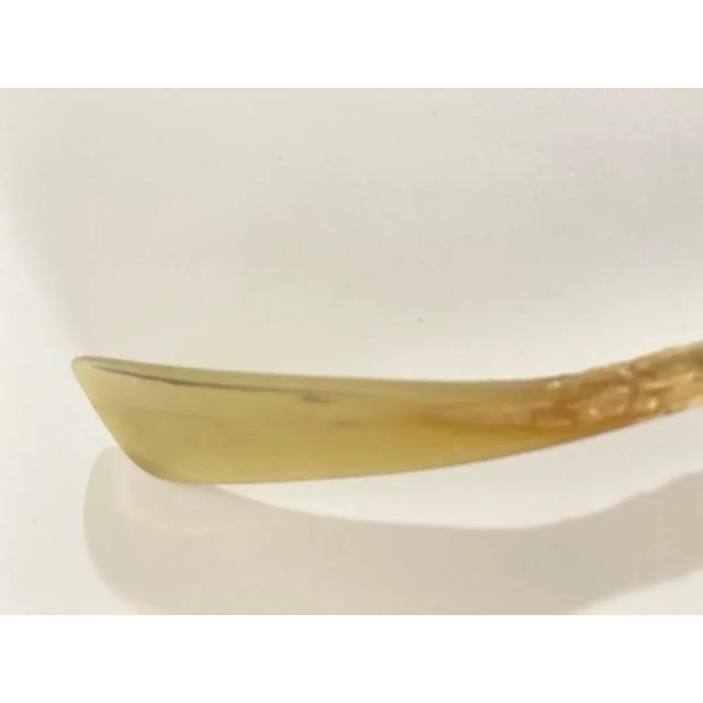 Plastic Italian Brown Faux Bamboo Shoehorn and Backscratcher, Italy, 1960s For Sale - Image 7 of 11