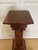 Antique Wooden Carved Column Pedestal Plant Stand For Sale - Image 11 of 12