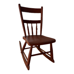 19th Century American Country Half-Spindle Sewing Chair