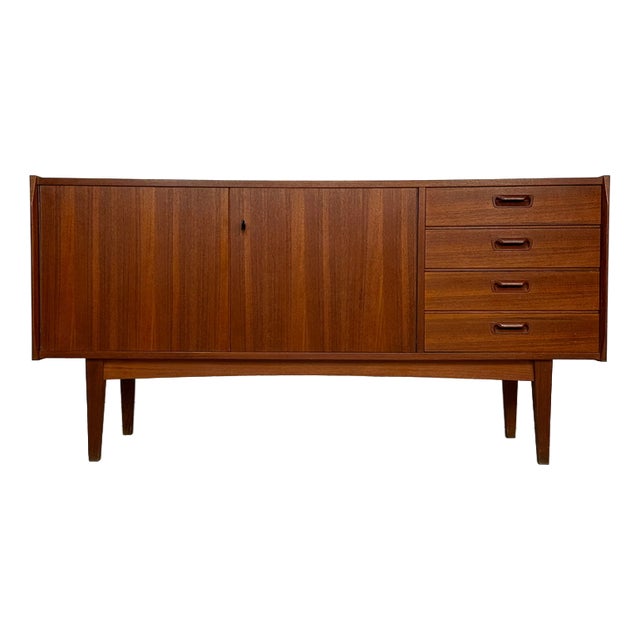 Vintage Scandinavian Teak Sideboard, 1960s For Sale