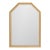 Hollywood Regency Giltwood Beveled Mirror For Sale