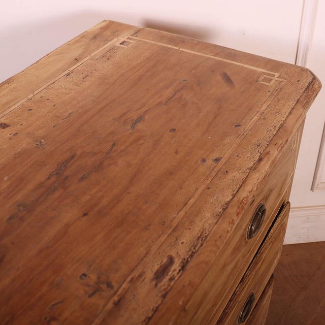 Italian Bleached Walnut Commode For Sale - Image 11 of 12