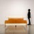 Double bed in mahogany and formica veneered wood; a bed to be customized by replacing the formica, with a color that makes...