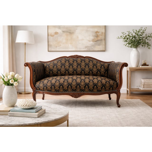 Antique French Sofa, 1910s For Sale - Image 10 of 11