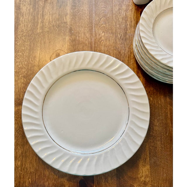 White 1960s Totally Today Dinnerware - 52 Piece For Sale - Image 8 of 12