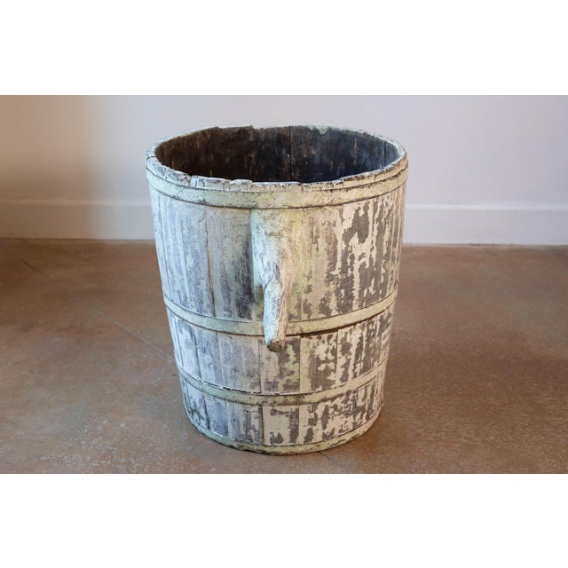 19th century French grape harvesting hod For Sale In Atlanta - Image 6 of 8