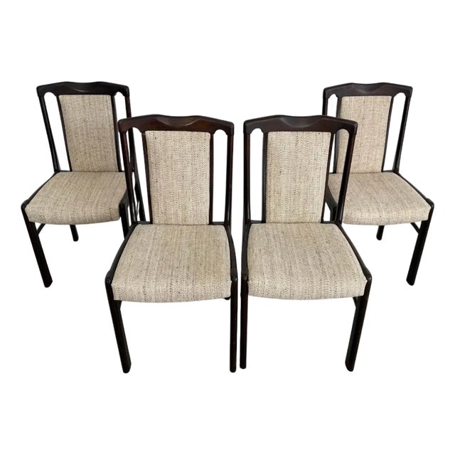 Vintage German Dining Chairs, 1970s – Set of 4 For Sale