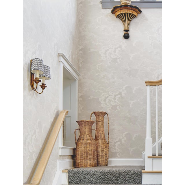 Mid 20th Century Set of 3 Vintage Baskets For Sale - Image 5 of 5