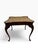 Late 20th Century Maitland-Smith Hollywood Regency 5-Piece Game Table & Carved Shell-Back Chairs Set For Sale - Image 11 of 12