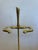 Brass Midcentury Modern Brass Fireplace Tools -Set of 4 For Sale - Image 8 of 9