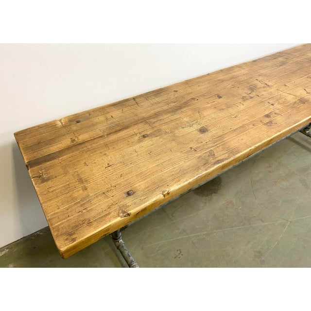 Industrial Dining Table, 1960s For Sale - Image 6 of 10
