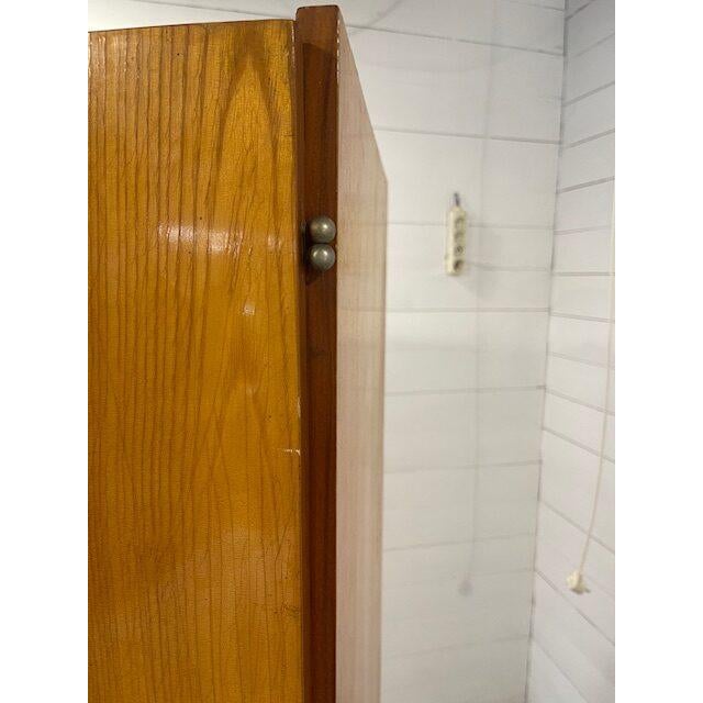 1970s Vintage Two Door Closet from Kralovsky Chmlec, 1970s For Sale - Image 5 of 11