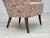 Mid-Century Modern Danish Armchair in Jacquard Fabric, 1960s For Sale - Image 3 of 18