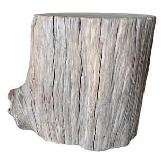 Elm Wood Stump Table 52926f For Sale