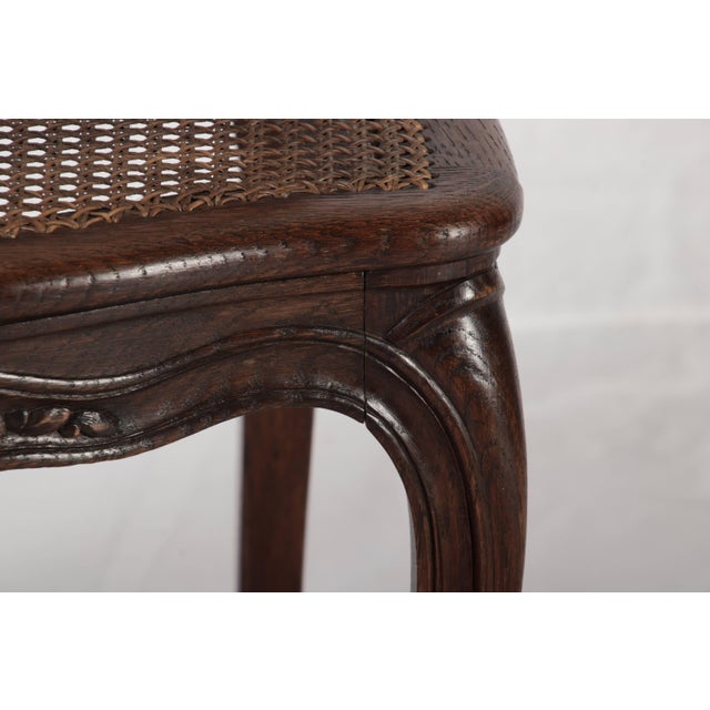 Antique Baroque Rococo Chairs in Oak, 1890, Set of 8 For Sale - Image 10 of 18