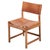 Tan Dining Chairs in Cognac Leather and Oak attributed to Kurt Østervig for Sibast, Denmark, 1960s, Set of 6 For Sale - Image 8 of 8