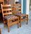 Stickley Style Mission Oak Ladder Back Dining Chairs Set 6 For Sale - Image 4 of 7