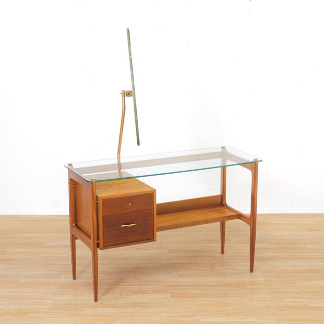 This stunning mid-century vanity was produced by Wrighton Furniture during the 1950s. A classy looking modernist vanity...