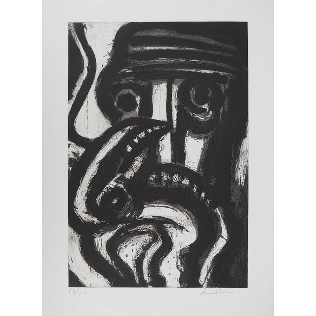 Bengt Lindstrom, The Bird and the Shaman, Engraving For Sale - Image 7 of 7