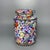 Vintage Chinese Famille Rose "Millefleurs" Porcelain Tea Caddy With Lid - 14cm For Sale - Image 4 of 7