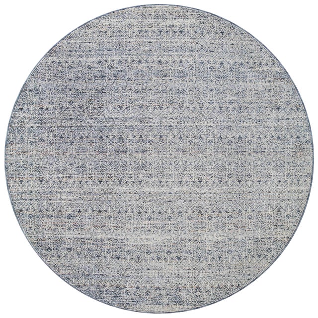 Amber Lewis x Loloi Zuma Denim / Ivory 2'-3" x 3'-10" Accent Rug For Sale In Dallas - Image 6 of 6