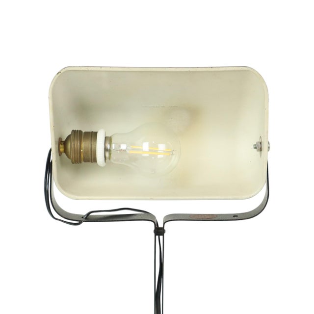 Black Art Deco Desk Lamp, 1920s For Sale - Image 8 of 13