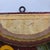 Mediterranean 19th Century Greek Orthodox Annunciation Archangel Gabriel and Virgin Mary Icon Painting on Wood Block For Sale - Image 3 of 10