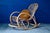 Made entirely of rattan and featuring flowing curves, this magnificent adult rocking chair is an ode to relaxation and...