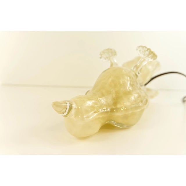 Glass Esque Studio Sleeping Bird Lamp Designed by Andi Kovel For Sale - Image 7 of 13