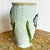 Vintage Italian Hand Painted Floral Ceramic Vase For Sale - Image 4 of 7