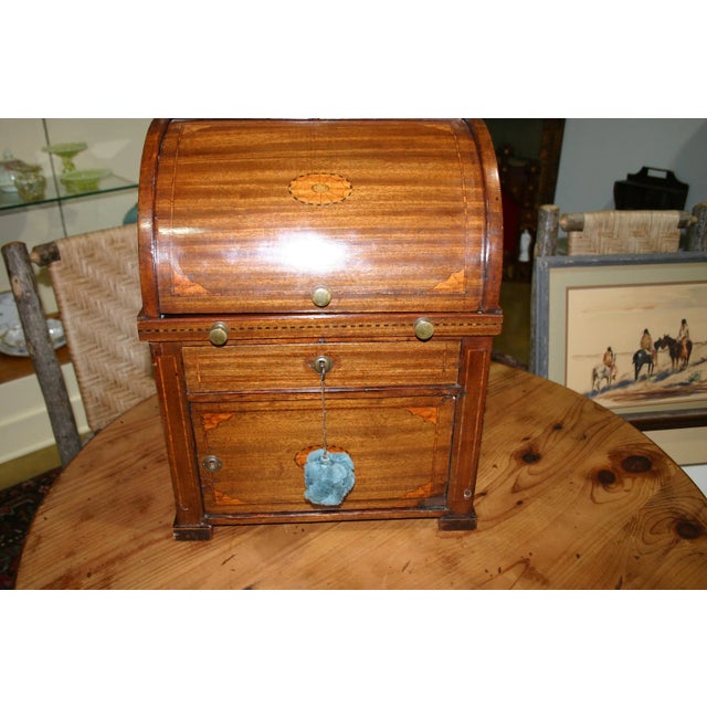 French Traveling Secretaire - 1840 For Sale - Image 10 of 12