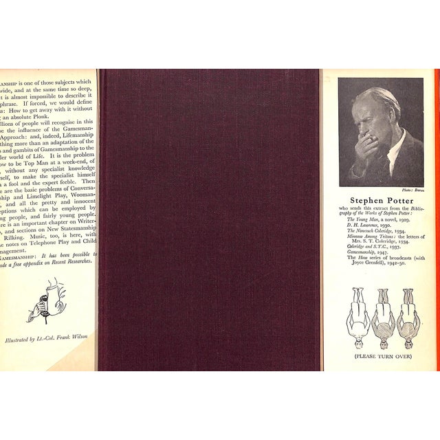 Traditional "Lifemanship With a Summary of Recent Researches in Gamesmanship" 1951 Potter, Stephen For Sale - Image 3 of 8