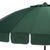 Modern Panza 9 Ft Crank Umbrella, Green/Brown Pole For Sale - Image 3 of 8