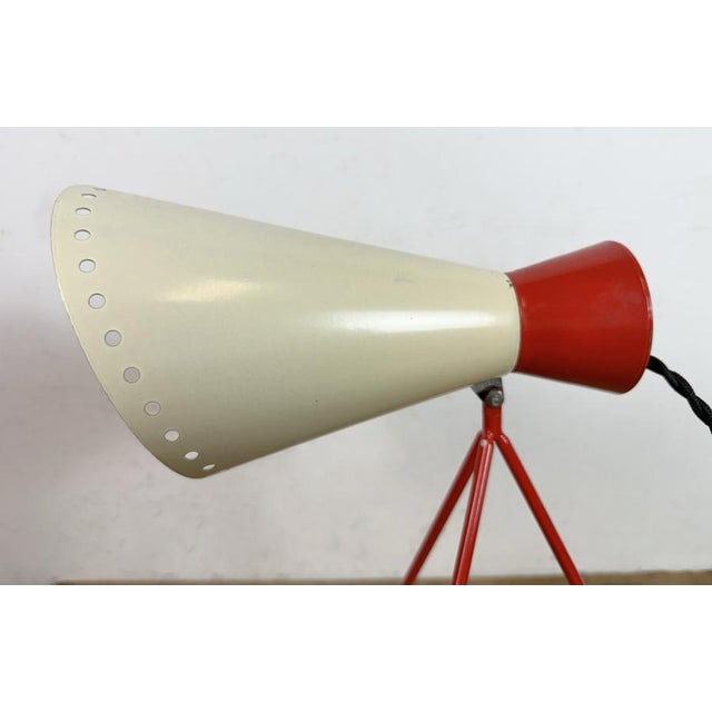 Josef Hurka Mid-Century Table Lamp by Josef Hůrka for Napako, 1950s For Sale - Image 4 of 18