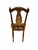 Early 20th Century Antique French Louis XIV Gold Leaf Side Accent Harp Small Chair For Sale - Image 5 of 10