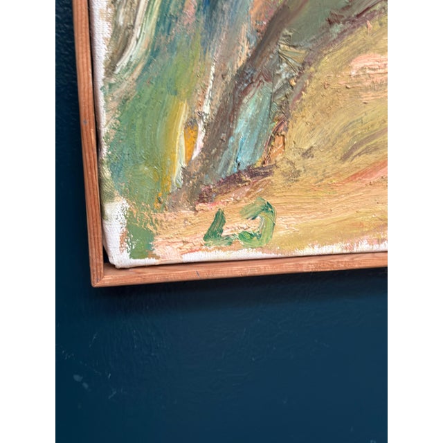 Lennart Johansson, Strandhus Äleklinta, 1983, Oil on Canvas For Sale - Image 9 of 14