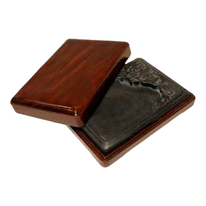 Mid 19th Century Flora and Fauna Inkstone