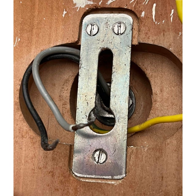 Mid-Century Modern Space Age Swiss Sconce in Glass and Metal by E.R. Nele for Temde, 1960s For Sale - Image 11 of 13