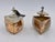 Copper 1980s Emilia Castillo Copper & Silver Creamer & Sugar Set With Bird Sculptures For Sale - Image 8 of 18