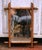 Early 20th Century Antique French Wall Mirror With Faux Bamboo Frame, Circa 1920 For Sale - Image 5 of 7