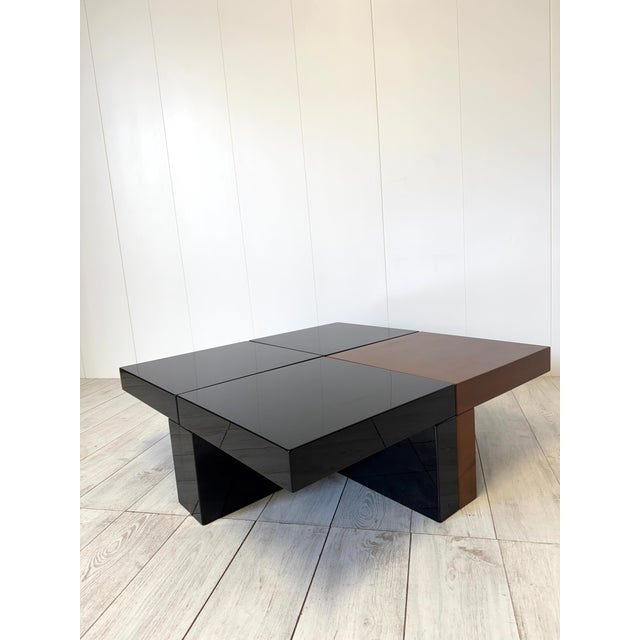 Modular Model Nac Coffee Tables by Cesare Augusto Nava, Italy, 1970s, Set of 4 For Sale - Image 6 of 12