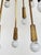 Metal Italian Chandelier in Brass, 1970s For Sale - Image 7 of 16
