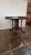 Wood Victorian Style Marble Top Dining Table Octangle White Carrara Marble With Brown Mahogany Base For Sale - Image 7 of 7