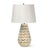 Bone Regina Andrew Cassia Chevron Table Lamp in Natural For Sale - Image 7 of 7