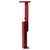 Polyshape Red Aluminium Floor Lamp by Ferrerol Babin for Cassina For Sale - Image 11 of 11