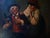 This original 19th-century Italian narrative genre oil painting on canvas is signed "Mazzoni" in the upper left corner....