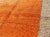 Squared Size Vintage Tulu With Minimalist Design Rug in Solid Orange and Taupe For Sale - Image 9 of 12