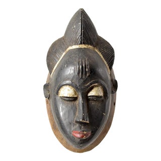 Early 20th Century Punu Mukudji Maiden Spirit Mask Gabon For Sale